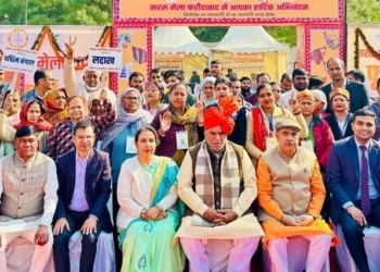 फरीदाबाद में सरस मेले का हुआ भव्य शुभारंभ