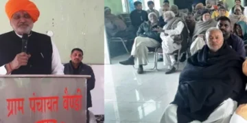 मंत्री राणा ने किया रादौर विधानसभा क्षेत्र के गांवों का दौरा