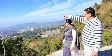 सीएम ने किया देहरादून-मसूरी ट्रैक मार्ग का पैदल निरीक्षण