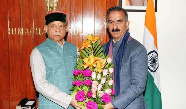 सीएम ने राज्यपाल को नववर्ष की शुभकामनाएं दीं
