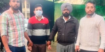 पी.एस.पी.सी.एल. का जेई विजिलेंस द्वारा काबू