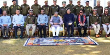 पुलिस, होमगार्ड और सिविल डिफेंस के विजेता सम्मानित