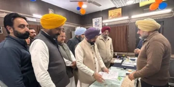 मंत्री ने की बठिंडा तहसील ऑफिस की अचानक चेकिंग