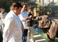 मंत्री राव नरबीर ने किया महाराष्ट्र में वन्यजीव रेस्क्यू सेंटर का दौरा