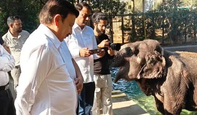 मंत्री राव नरबीर ने किया महाराष्ट्र में वन्यजीव रेस्क्यू सेंटर का दौरा