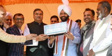 रेल मार्ग बनने से मेवात में बढ़ेगा विकास - सैनी
