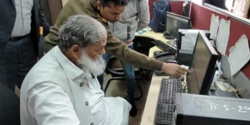 विज के निरीक्षण से बिजली अधिकारियों में मचा हड़कंप