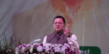 सीएम धामी ने कृषि विज्ञान सम्मेलन में लिया भाग