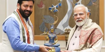 सीएम सैनी ने की पीएम मोदी से मुलाकात