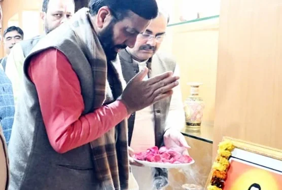 सैनी ने संत शिरोमणि गुरु रविदास जी को किया नमन