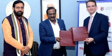 हरियाणा ने बर्मिंघम विश्वविद्यालय के साथ किया एमओयू