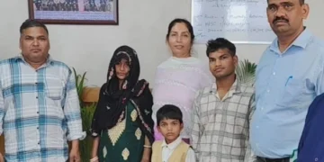 17 साल से लापता युवक को अपने बिछड़े परिवार से मिलाया