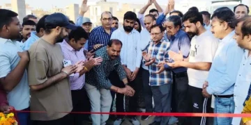 टांगरी बांध रोड को चौड़ा करने का कार्य प्रारंभ