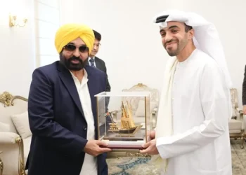 यूएई के राजदूत ने मुख्यमंत्री मान से की मुलाकात