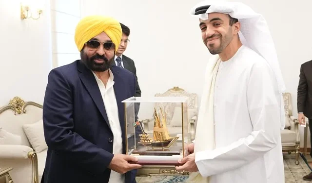 यूएई के राजदूत ने मुख्यमंत्री मान से की मुलाकात