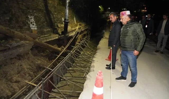 सीएम ने किया अंडरग्राउंड यूटिलिटी डक्ट के निर्माण कार्य का निरीक्षण