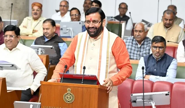 सीएम सैनी ने बतौर वित्त मंत्री पेश किया राज्य बजट