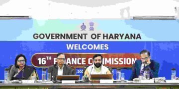 16वें वित्त आयोग ने की मुख्यमंत्री नायब सिंह सैनी और आला अधिकारियों के साथ बैठक