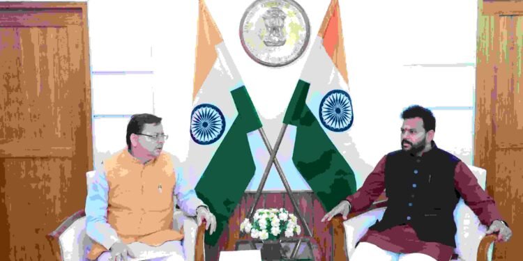 उत्तराखंड की हवाई कनेक्टिविटी बढ़ाने और पर्यटन को बढ़ावा देने के लिए मुख्यमंत्री धामी ने केंद्रीय मंत्री से की बैठक