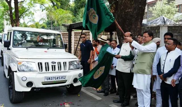 कैंपा योजना को मिला नए वाहनों का बेड़ा