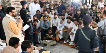 "गांव चलो" अभियान के तहत पंचकूला के रामगढ़ गांव पहुंचे सीएम सैनी