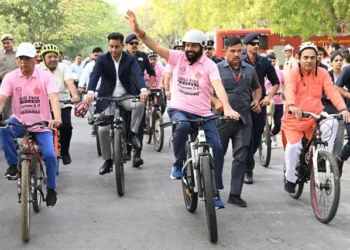 मुख्यमंत्री ने साइक्लोथॉन 2.0 यात्रा को किया रवाना