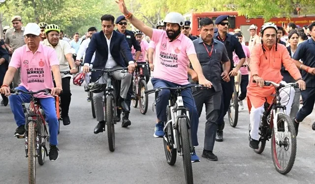 मुख्यमंत्री ने साइक्लोथॉन 2.0 यात्रा को किया रवाना