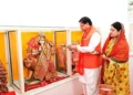 सीएम धामी ने रामनवमी पर की पूजा