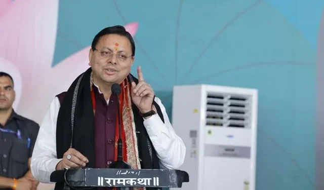 CM धामी ने राम कथा में किया प्रतिभाग