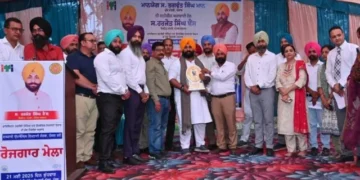 तकनीकी शिक्षा मंत्री हरजोत बैंस ने बताया - 1013 युवाओं ने कराया था रजिस्ट्रेशन