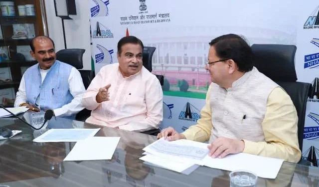 धामी-गडकरी बैठक: उत्तराखंड के विकास को लेकर हुई महत्वपूर्ण चर्चा