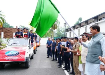 मुख्य सेवक सदन में 'शौर्य' पर्वतारोहण अभियान का हुआ शुभारंभ