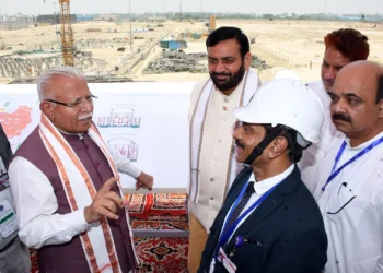 CM सैनी-केंद्रीय मंत्री ने फतेहाबाद में परमाणु संयंत्र देखा
