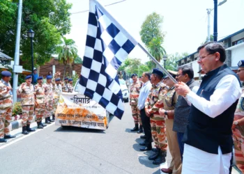 हिमाद्री ट्रैकिंग अभियान को हरी झंडी