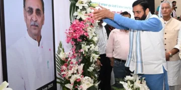 पूर्व गुजरात CM विजय रूपाणी के निधन पर देश शोकाकुल