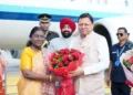 राष्ट्रपति मुर्मु के उत्तराखंड दौरे पर CM धामी और राज्यपाल ने की अगवानी