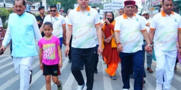 'रन फॉर योग' कार्यक्रम का आयोजन, सीएम धामी रहे मुख्य अतिथि