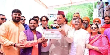 सीएम धामी बने 'गौदान की पुकार' फिल्म के मुहूर्त अतिथि