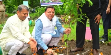 'एक पेड़ माँ के नाम' अभियान में सीएम धामी ने दिया प्रेरणादायक संदेश