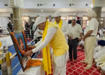 गाल्हड़ी स्थित गुरुद्वारा श्री टाहली साहिब में शहीद के सम्मान में विशेष कार्यक्रम