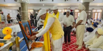 गाल्हड़ी स्थित गुरुद्वारा श्री टाहली साहिब में शहीद के सम्मान में विशेष कार्यक्रम