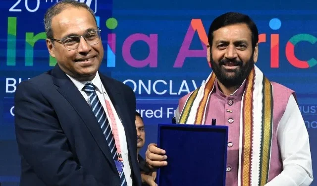 नई दिल्ली में 20वें इंडिया-अफ्रीका बिजनेस कॉन्क्लेव को सैनी ने किया संबोधित