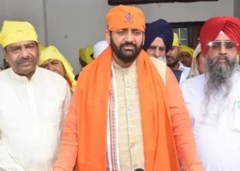 पंचकूला गुरुद्वारे में माथा टेकने पहुंचे मुख्यमंत्री नायब सिंह सैनी