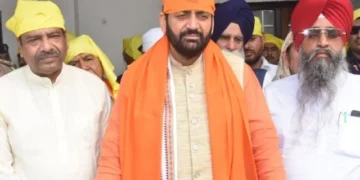 पंचकूला गुरुद्वारे में माथा टेकने पहुंचे मुख्यमंत्री नायब सिंह सैनी