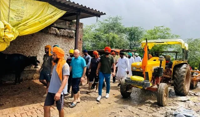 ब्यास नदी के किनारे संवेदनशील क्षेत्रों की स्थिति पर उच्च स्तरीय निरीक्षण