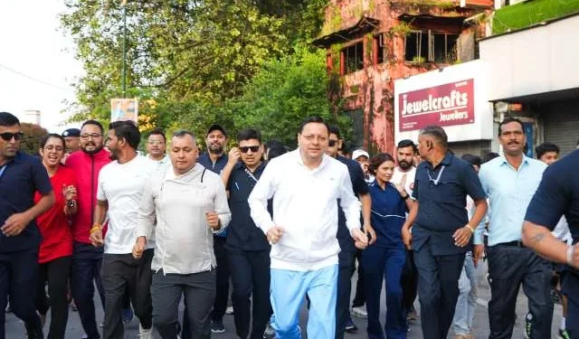 सीएम धामी ने ‘नमो युवा रन’ में युवाओं का बढ़ाया उत्साह