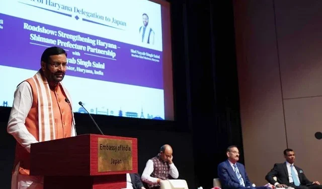 जापान दौरे पर सीएम सैनी, उद्योगों में संयुक्त उद्यमों पर हुई बातचीत