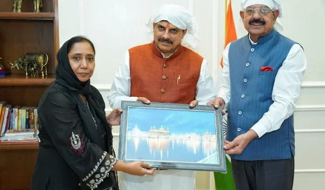 डॉ. बलजीत कौर और मोहिंदर भगत ने मध्य प्रदेश के मुख्यमंत्री से की भेंट