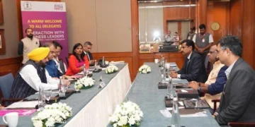 पंजाब में निवेश बढ़ाने के लिए सीएम मान ने किया उद्योगपतियों से संवाद