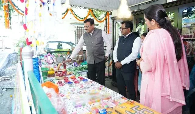 सचिवालय परिसर में महिलाओं और बच्चों के उत्पादों की प्रदर्शनी का शुभारंभ